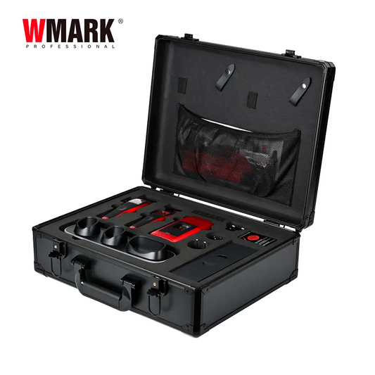 Kit de Barbería 3 en 1 Wmark NG - X1 con su Maletín