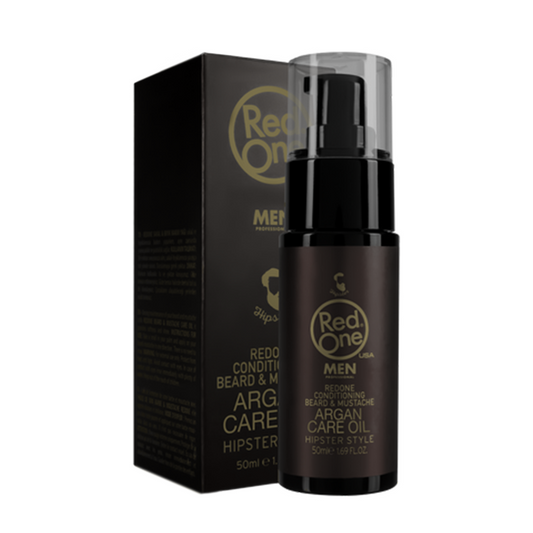 Aceite de para la Barba y Bigote Red One con Argan