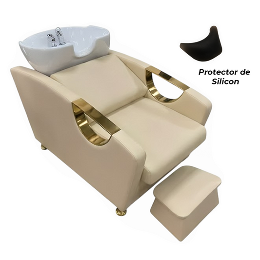Lavacabezas Confort con Cabezote de Porcelana.