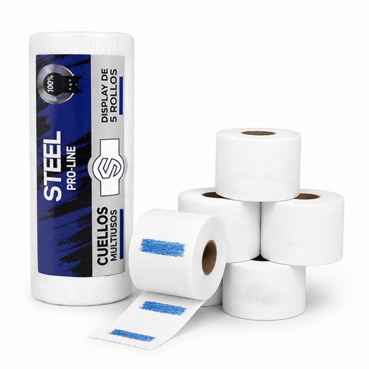 Cuelleros Steel Pro Line x5 Rollos de 100 Cuelleros