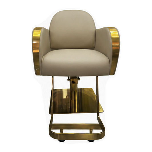 Silla de peluquería importada WL - S2316 Beige
