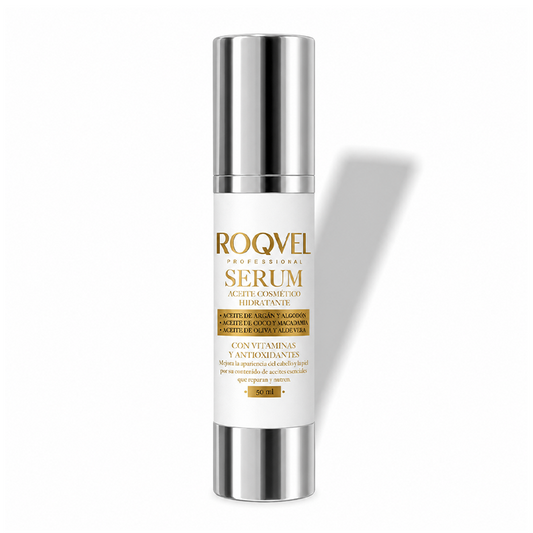 Serum para cabello y barba de Roqvel 50ml