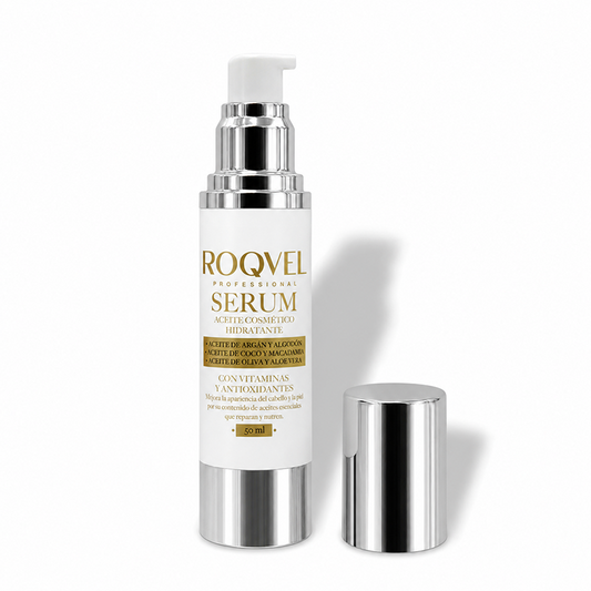 Serum para cabello y barba de Roqvel 50ml