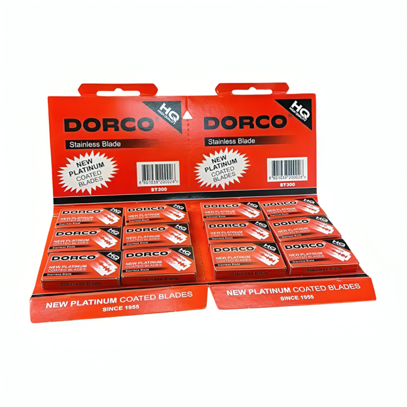 Display de Cuchillas Dorco Rojas
