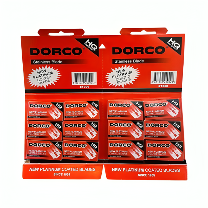 Display de Cuchillas Dorco Rojas