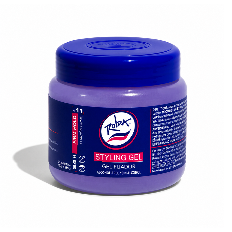 Gel fijador Rolda Morado extra fuerte 120g