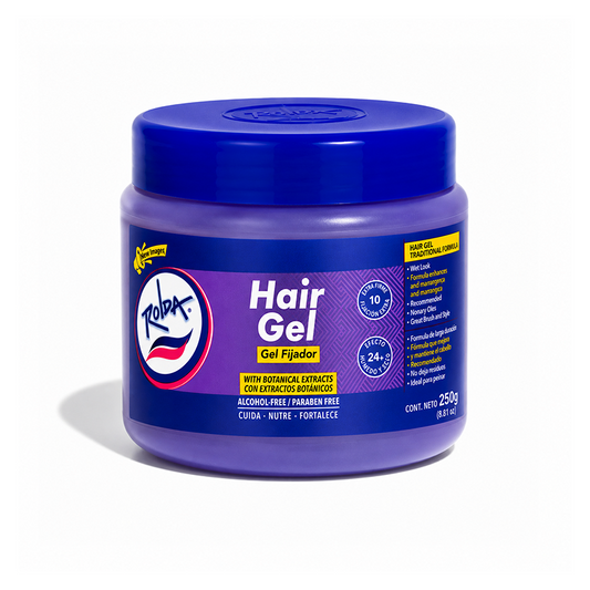 Gel fijador Rolda Morado extra fuerte 250g