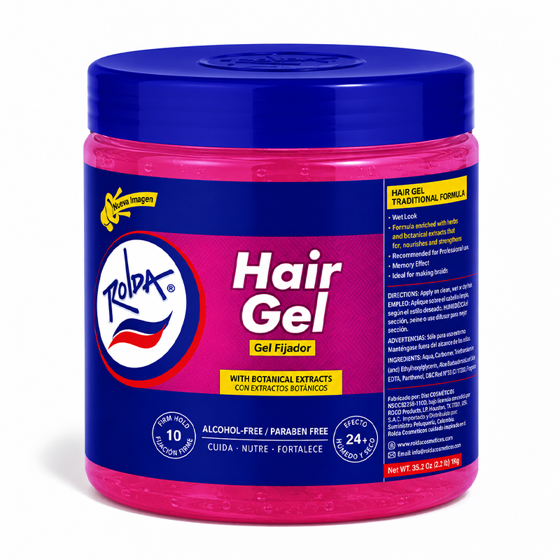 Gel fijador Rolda Rojo extra fuerte 1000g