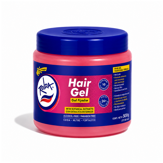Gel fijador Rolda Rojo extra fuerte 500g