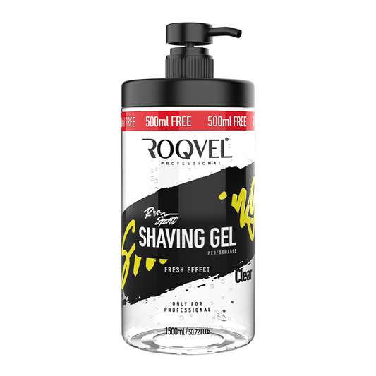 Shaving Gel Profesional de Roqvel con efecto refrescante 1500 ml
